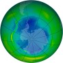 Antarctic Ozone 1991-08-21